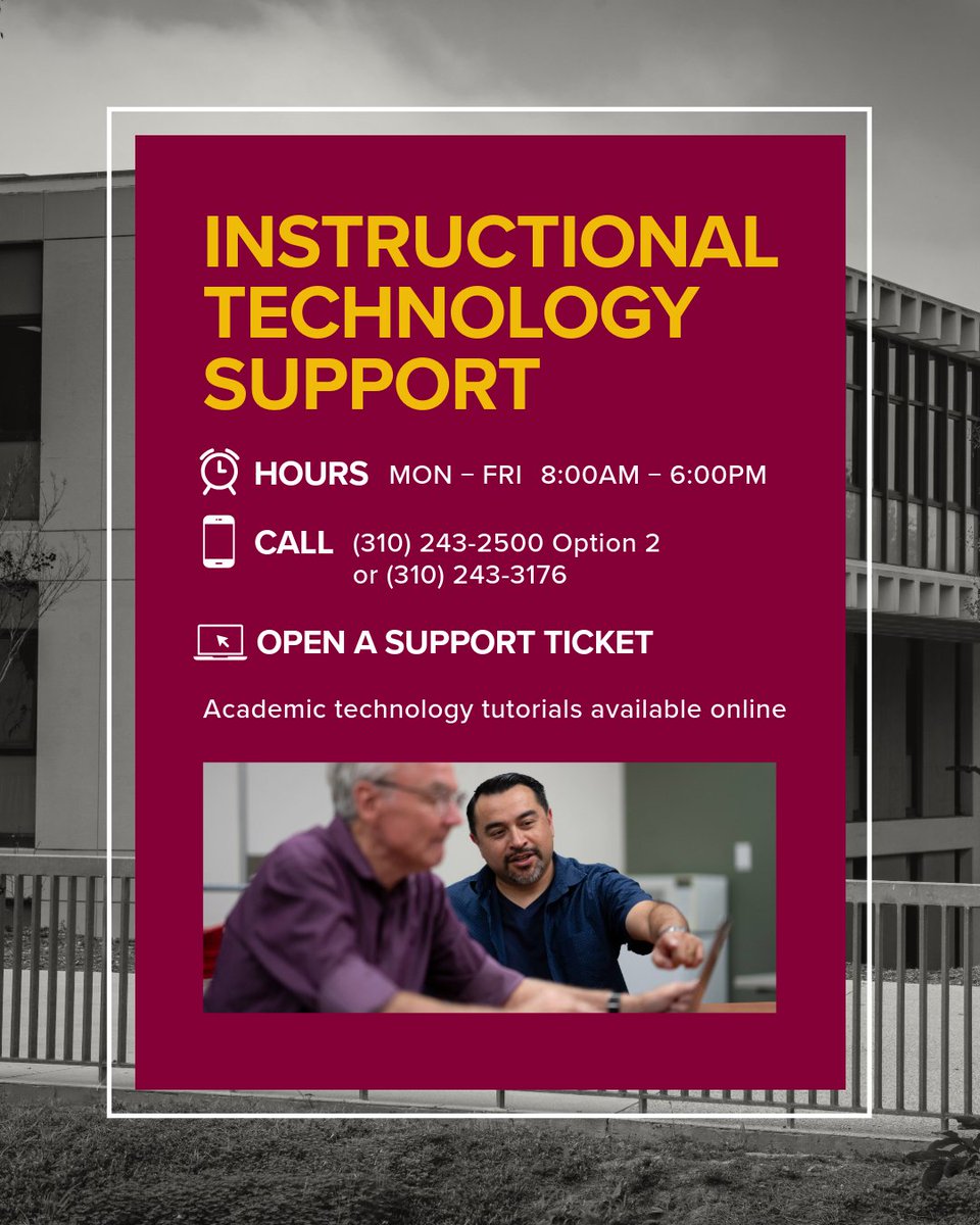 CSUDH IT tweet media