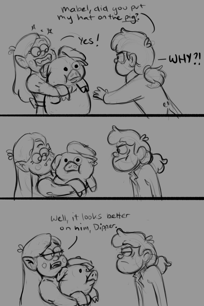 This is the first time I’ve ever drawn Dipper and it shows 🥲 
#GravityFalls #bloodlustau