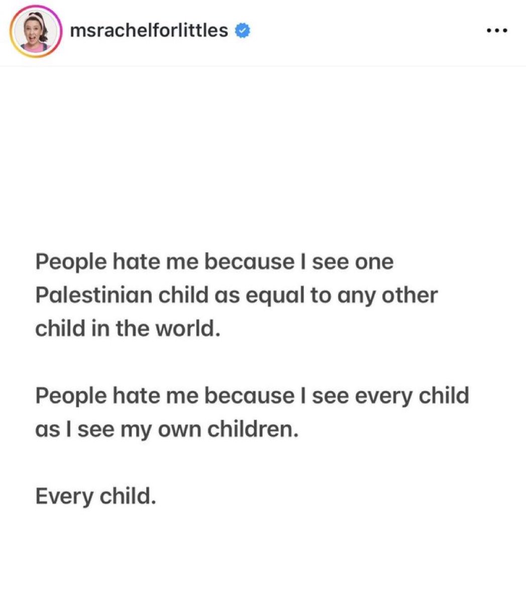 AdameMedia's tweet image. This is the truth. 

I stand with Ms Rachel.