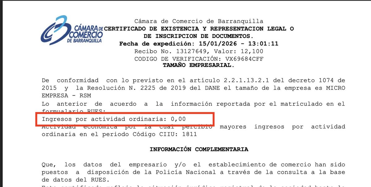 Melquisedec70's tweet image. Atentos. Voy con los datos de la microempresa y su dueño que aparecen donando el 75% de los gastos del candidato @IvanCepedaCast para la consulta interpartidista del petrismo de octubre de 2025:

- Samat Publicidad SAS reportó cero (0) pesos de ingresos por "actividad ordinaria";…