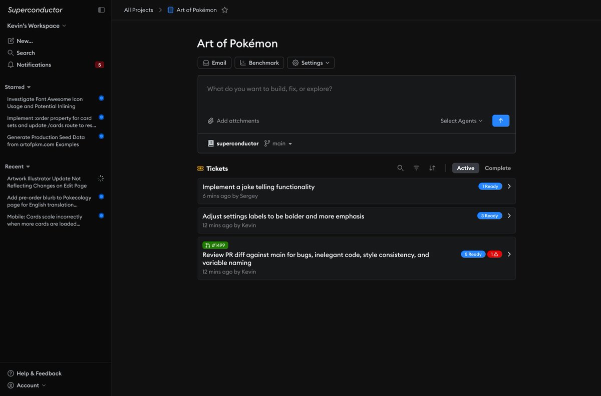 Been working on a new look for @SuperconductDev – its not quite there but I like the progress