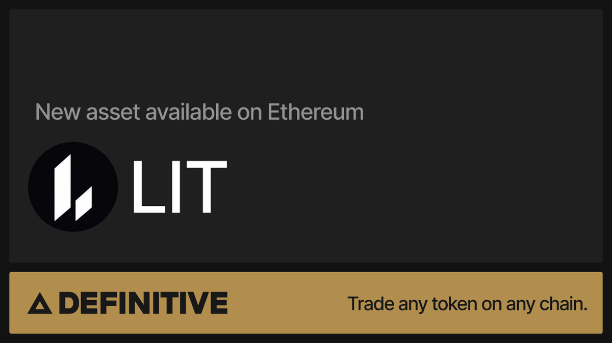 DEFINITIVE (@DefinitiveFi) / Posts / X