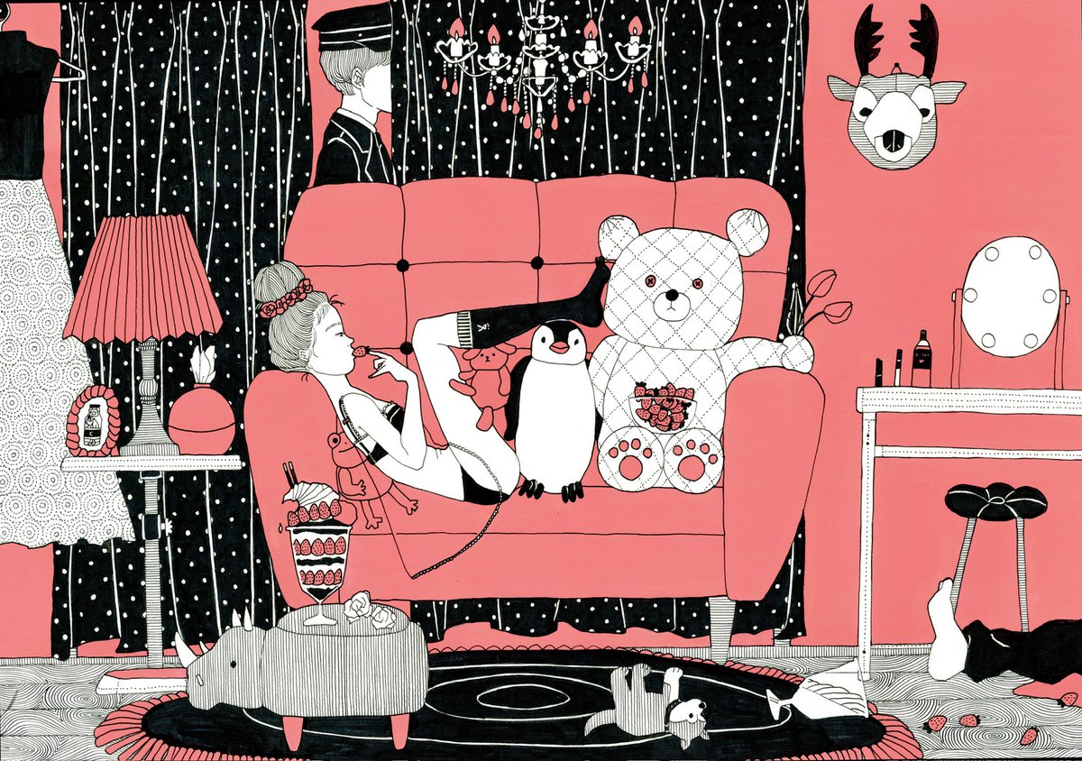 chiaki1402's tweet image. 画集出したいな。