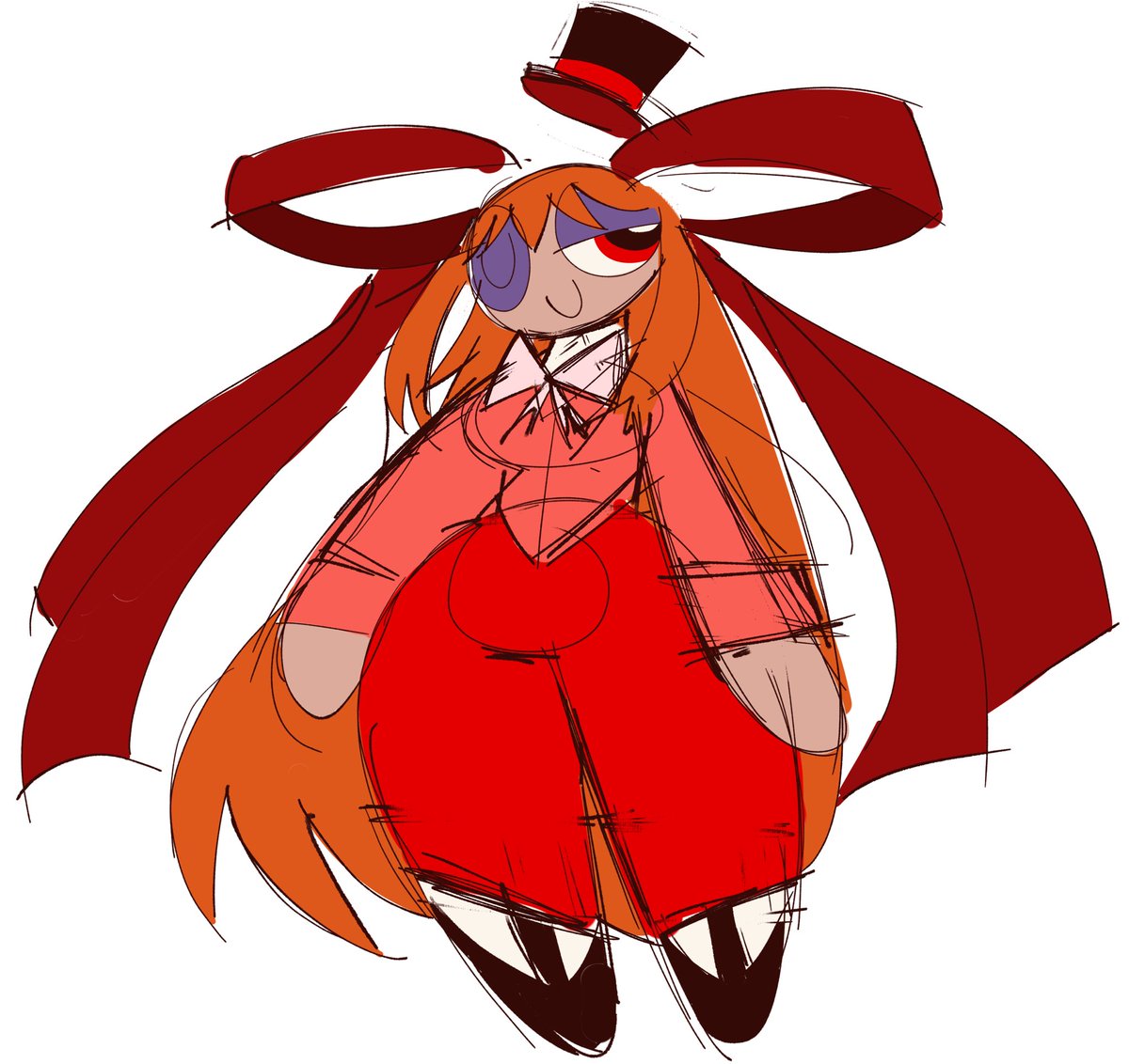 SitrusPowerpuff's tweet image. Adulthood PPG design doodles 
#PowerpuffGirls #PPG