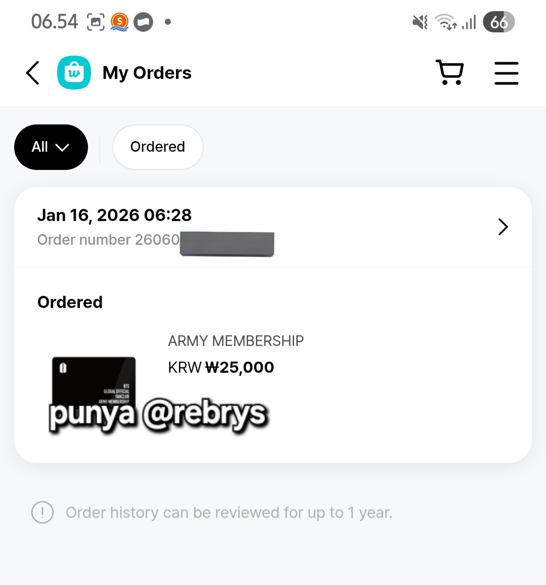 rebrys's tweet image. yuk aku bisa bantu check out membership
fee 5k aja pake akun sendiri
testi? cek di katalog whatsapp
wa.me/message/AUEUW3…

WTS WTB BTS ARMY MEMBERSHIP ARIRANG CONCERT ALBUM