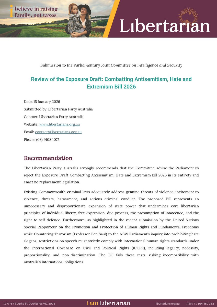 Libertarian Party tweet media