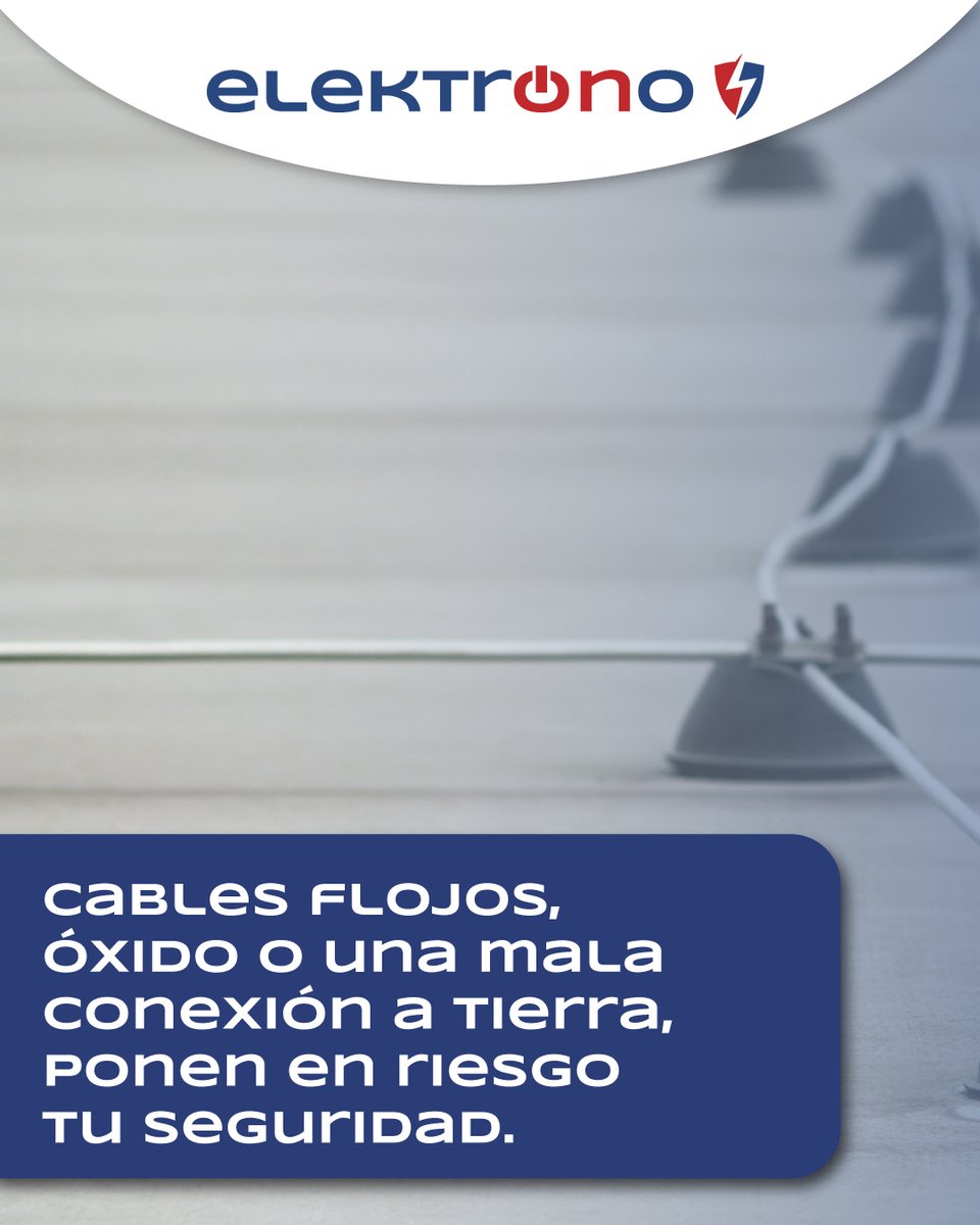 abenetco's tweet photo. ¿Sabías que detalles como cables flojos o una mala conexión a tierra pueden ser fallas silenciosas que ponen en riesgo tu seguridad? ⚡️La prevención es la clave para evitar riesgos invisibles que pueden generar consecuencias graves. 📞 310-862-4467

#Pararrayos https://t.co/U0QS5I91Kn
