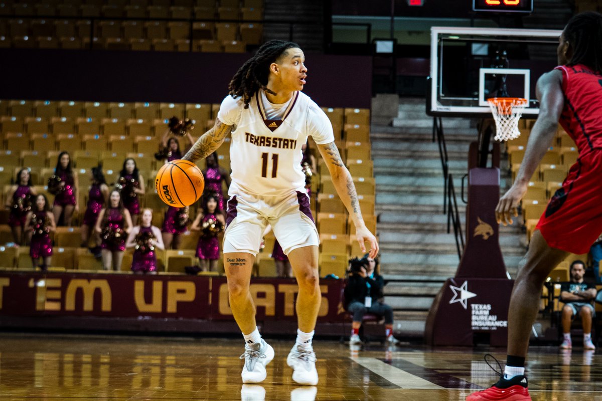 TxStateBobcats's tweet image. Another doubleheader coming your way this Saturday 🏀🐾

Women tip off at 1 PM, men follow at 3:30 PM — and don’t miss your chance to win free tuition during halftime at both games.

#EatEmUp