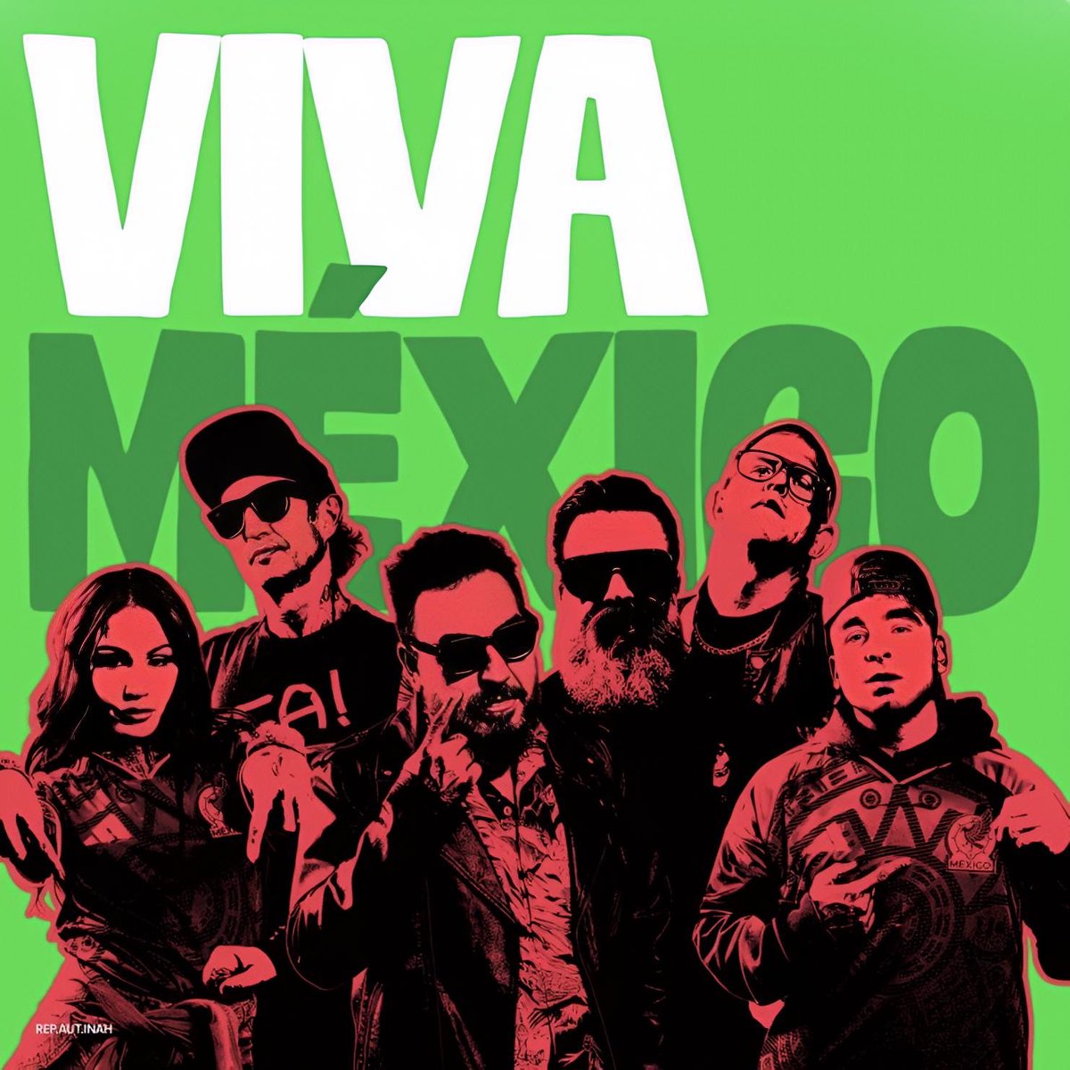 emjaydata's tweet image. Portada oficial de “VIVA MÉXICO ” ya disponible en todas las plataformas digitales. ⚽️🇲🇽