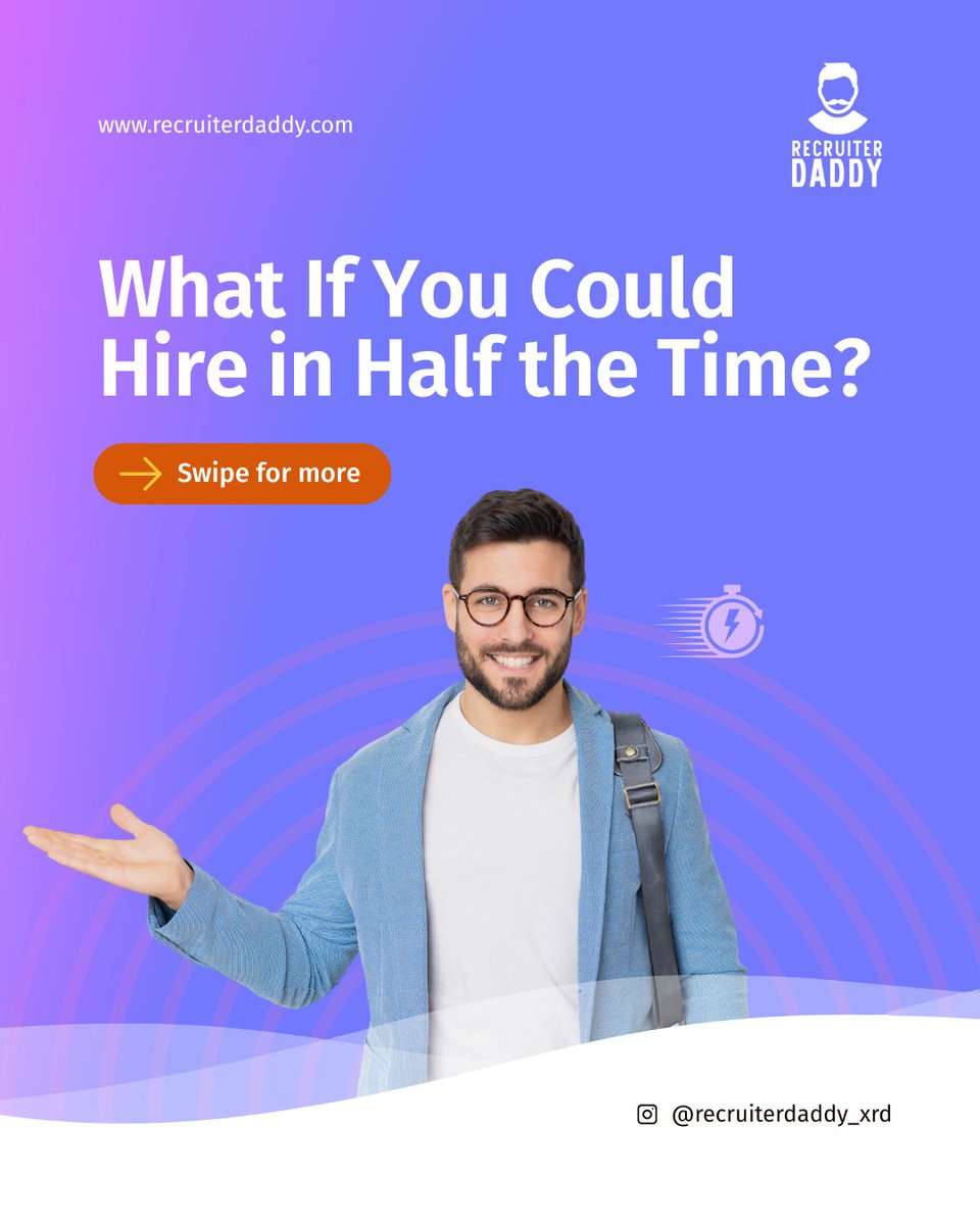 XRDTOKEN's tweet image. Time-to-hire is everything. 
Our tech cuts days (even weeks) off your hiring process, without sacrificing quality. 
 
#FastHiring #SmartRecruitment #AutomationTools