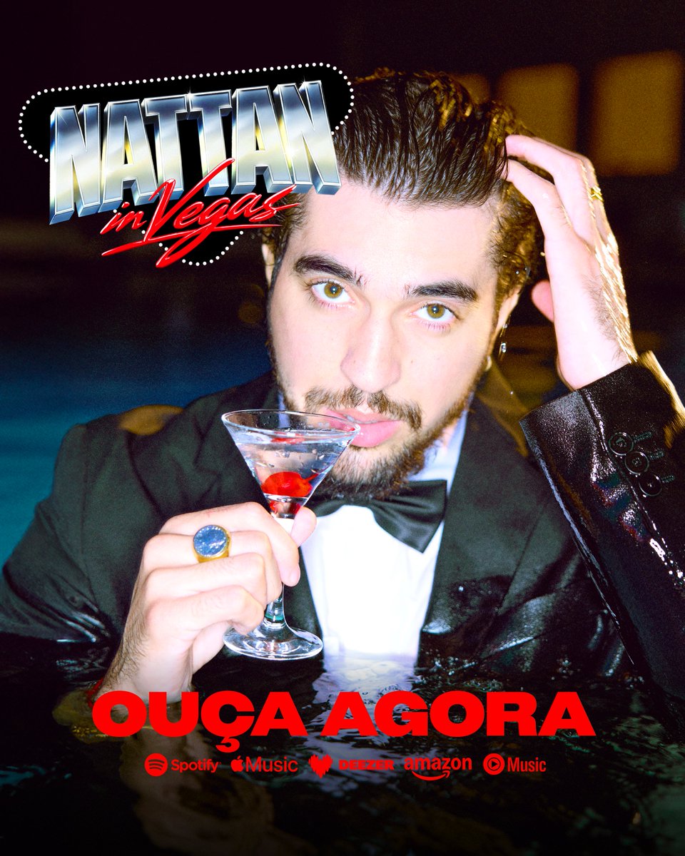 Tá no mundo! #NattanInVegas já disponível para vocês meu povo! Bora ouvir muitooo. Amanhã 12h tem clipe de “Eu Tô Querendo De Novo” com @anitta 🎰🔥