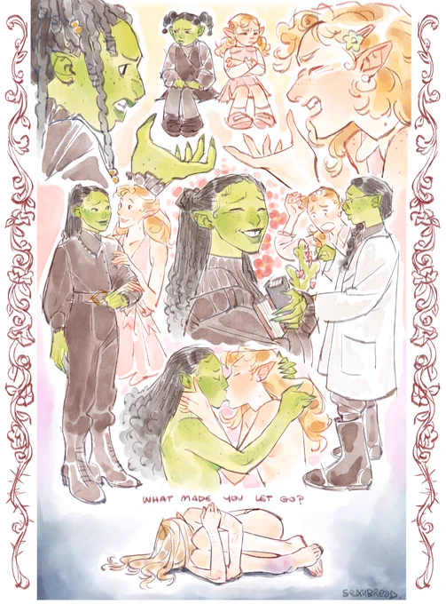 I finally got you, Elphaba Thropp. I'm not letting you go. 