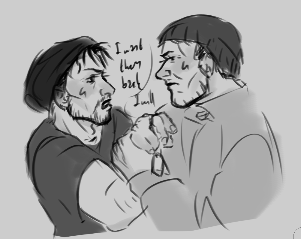 yaboitegin's tweet image. just wanted to draw my bbs #heshwalker #keeganruss #kesh