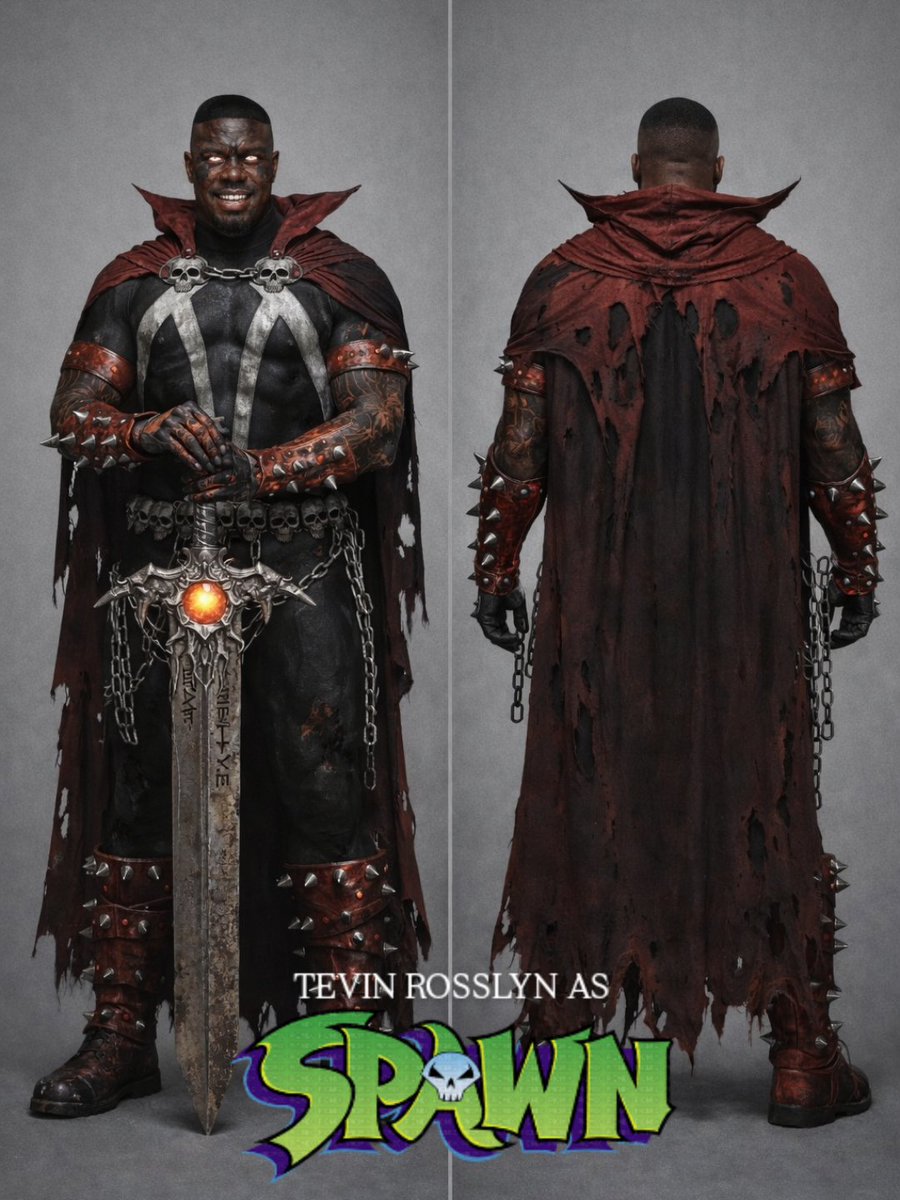 ThinkOfTevin's tweet photo. I've been putting myself in different characters with the help of AI. #ai #kratos #spawn https://t.co/YzzKAo1cXu