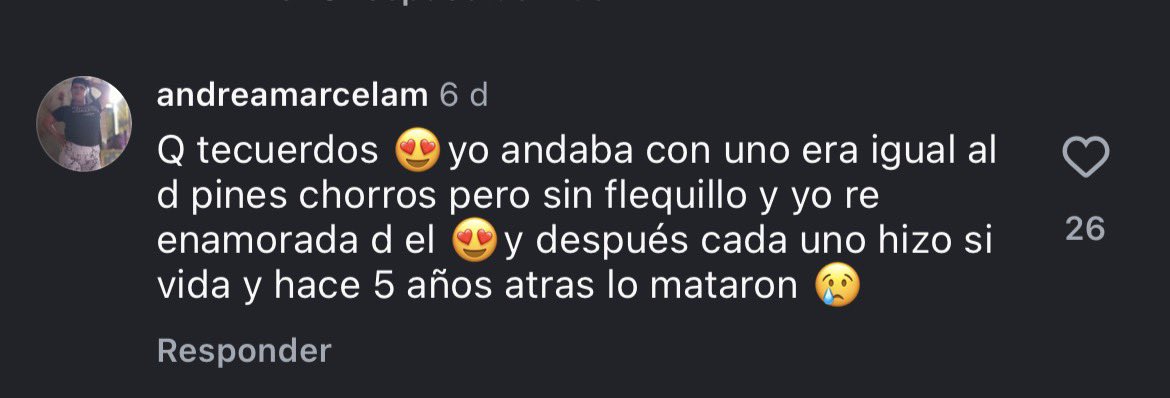 nunca más entro a los comentarios de instagram. Estoy roto🥲