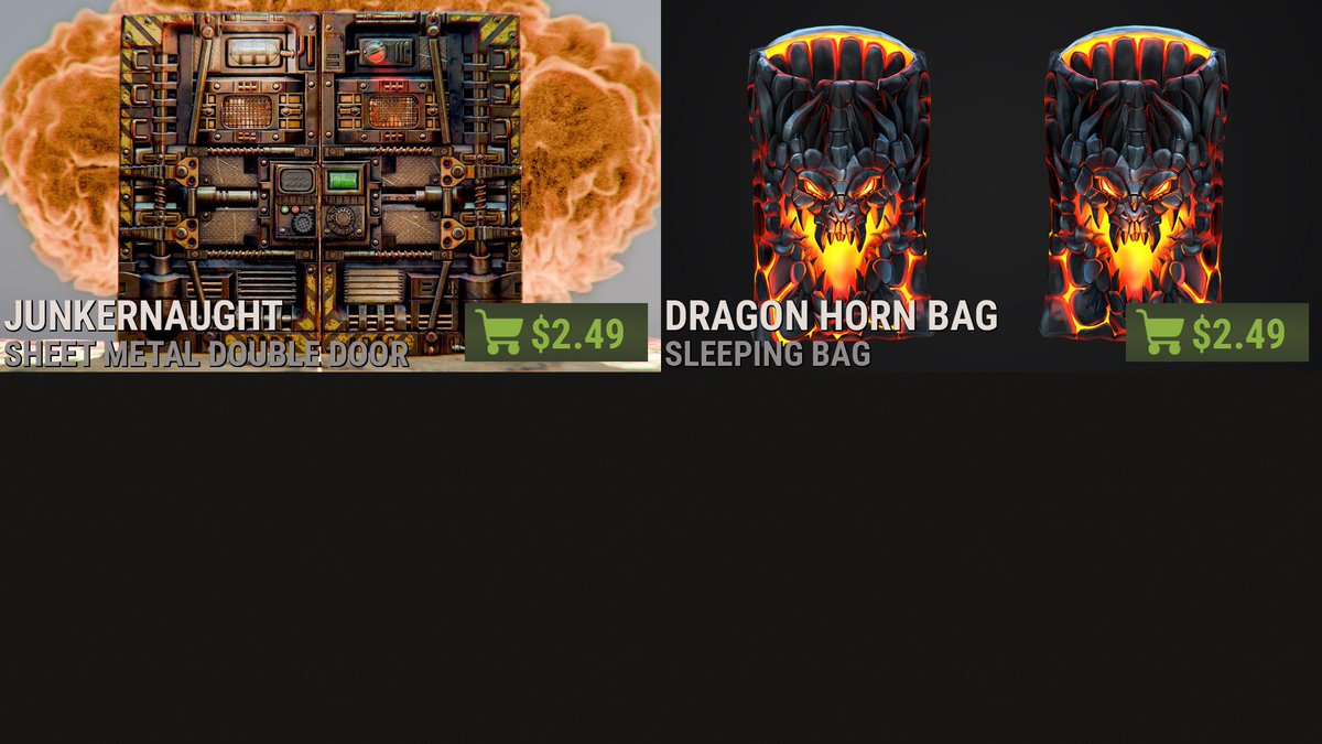 🚨 NEW ITEM STORE 🚨
rust.scmm.app/store

#rust #playrust #rustskins #rustworkshop