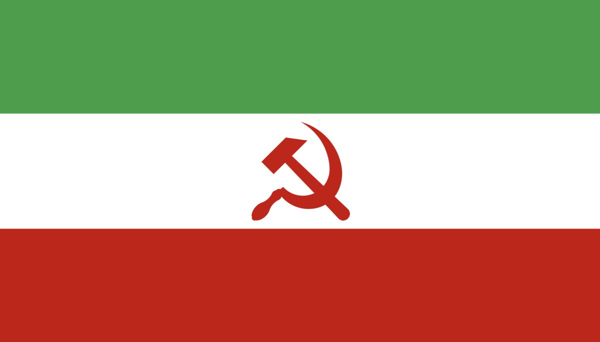 Hezbolsonaro's tweet image. I have redesigned the flags of Iran and Syria to make them not fascist