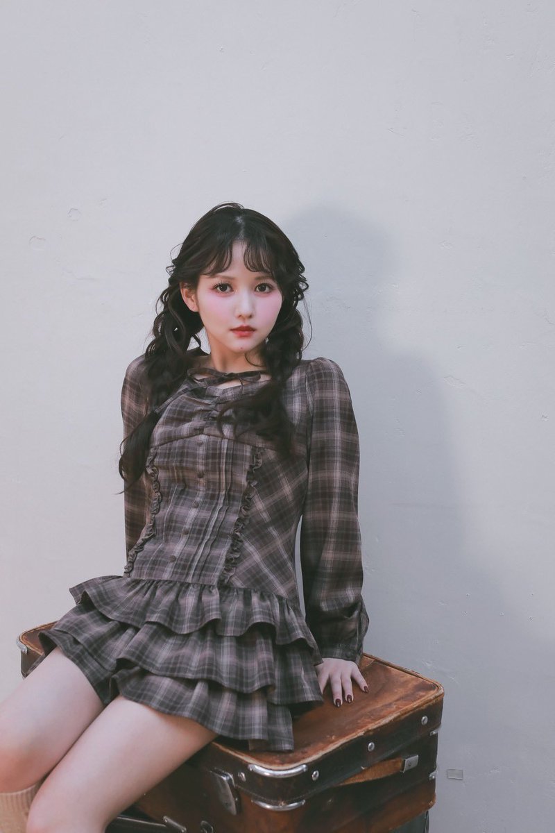 𝒞𝑜𝓂𝒾𝓃𝑔 𝒮𝑜𝑜𝓃…♡ Frill Tiered Mini Onepiece color : Brown
