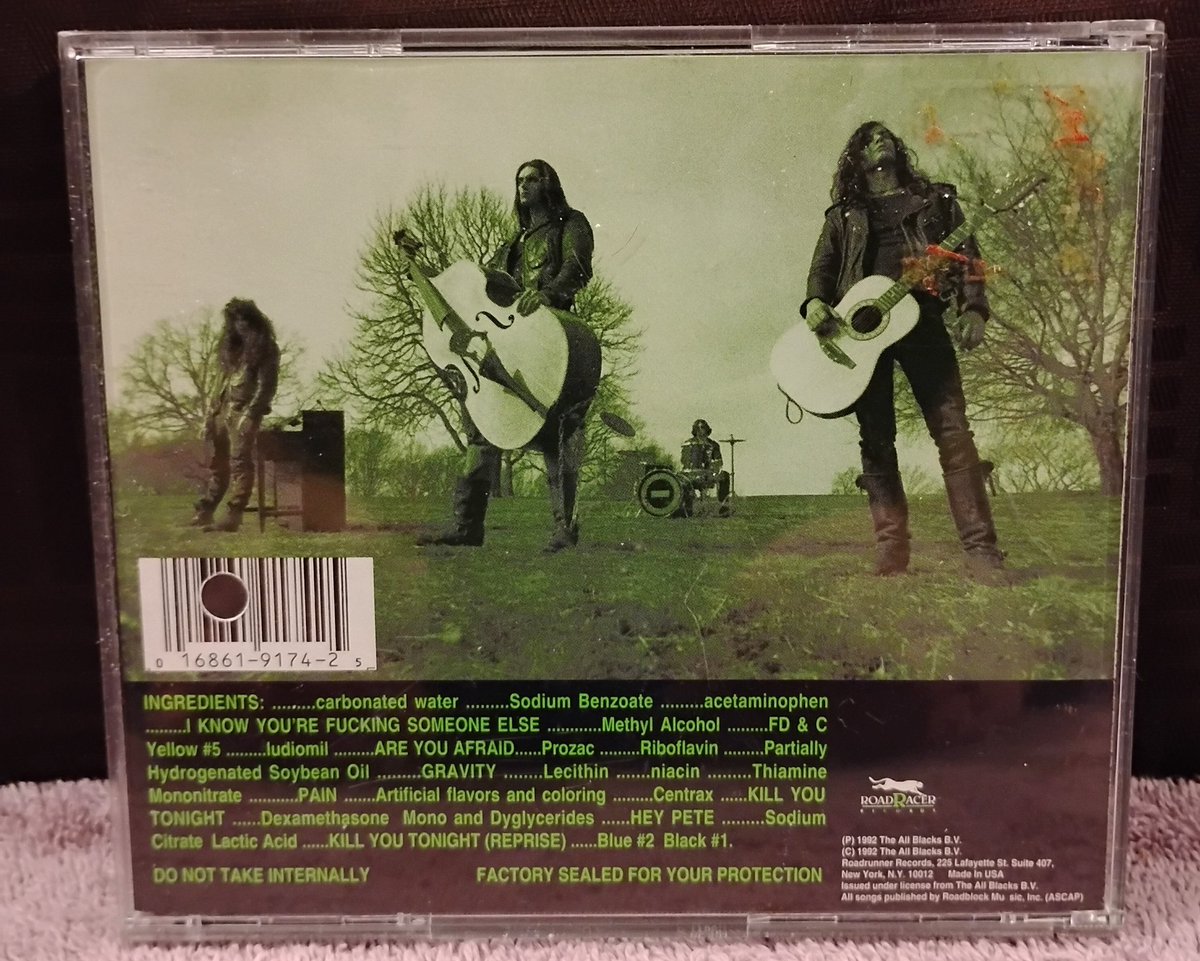 Check out Type O Negative Origin Of The Feces PromoCD Banned Cover Signed By Peter Steele  ebay.us/m/Ufqez2 #eBay via <a href="/eBay/">eBay</a>