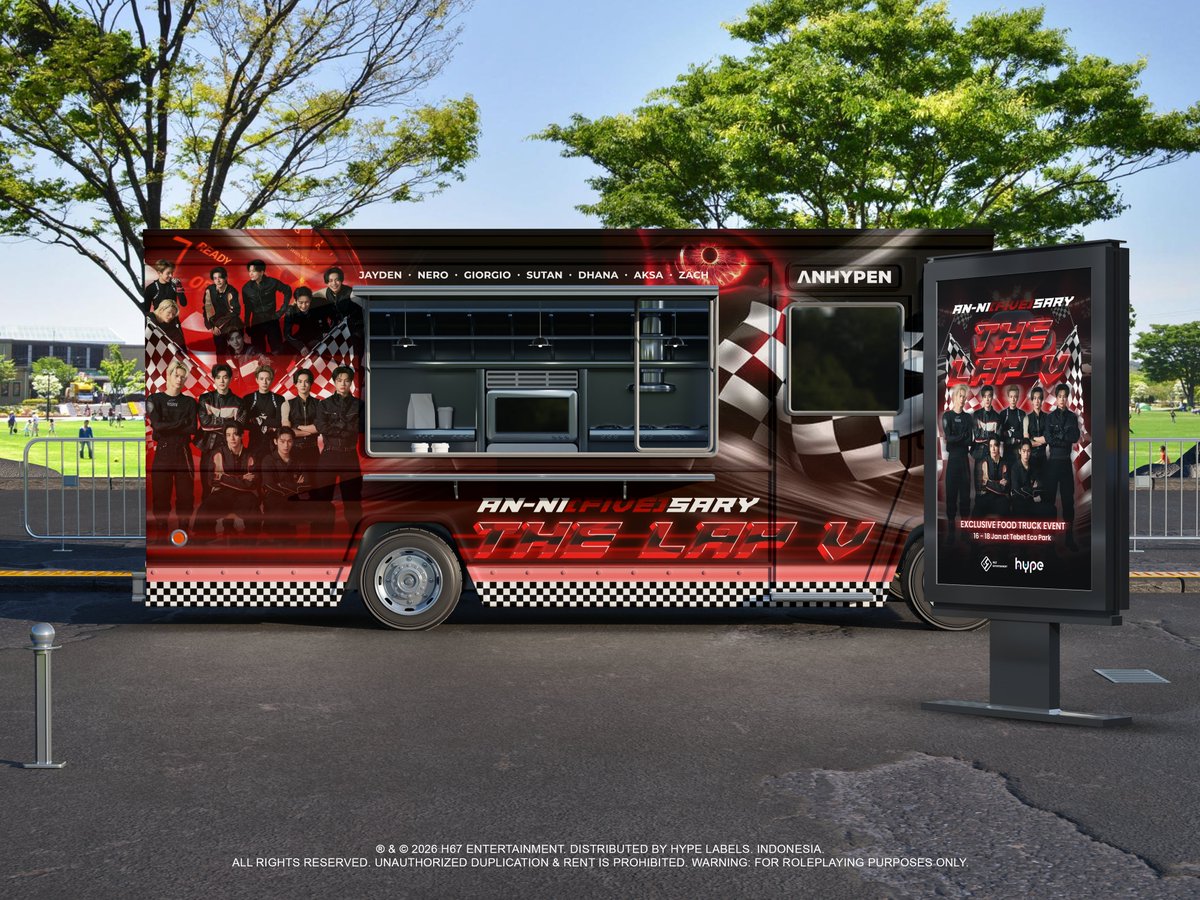 ㅤ

⠀⠀⠀⠀   ⠀⠀⠀  ‘ 𝘼𝙉-𝙉𝙄[𝙁𝙄𝙑𝙀]𝙎𝘼𝙍𝙔
 ⠀⠀⠀⠀⠀⠀ ⠀⏱⠀𝗧𝗛𝗘 𝗟𝗔𝗣   ／⠀  𝕍 𝄒

 ⠀⠀⠀⠀⠀⠀⠀⠀⠀• 16 - 18 January •
⠀⠀another lap: 𝗱͟𝗿͟𝗶͟𝘃͟𝗲͟𝗻͟ by the same team.
⠀⎯⎯⎯⎯⎯⎯⎯⎯⎯⎯⎯⎯⎯⎯⎯⎯⎯⎯
⠀⠀⠀#ANHYPEN #2026ANniversary  🏁
ㅤ
ㅤ