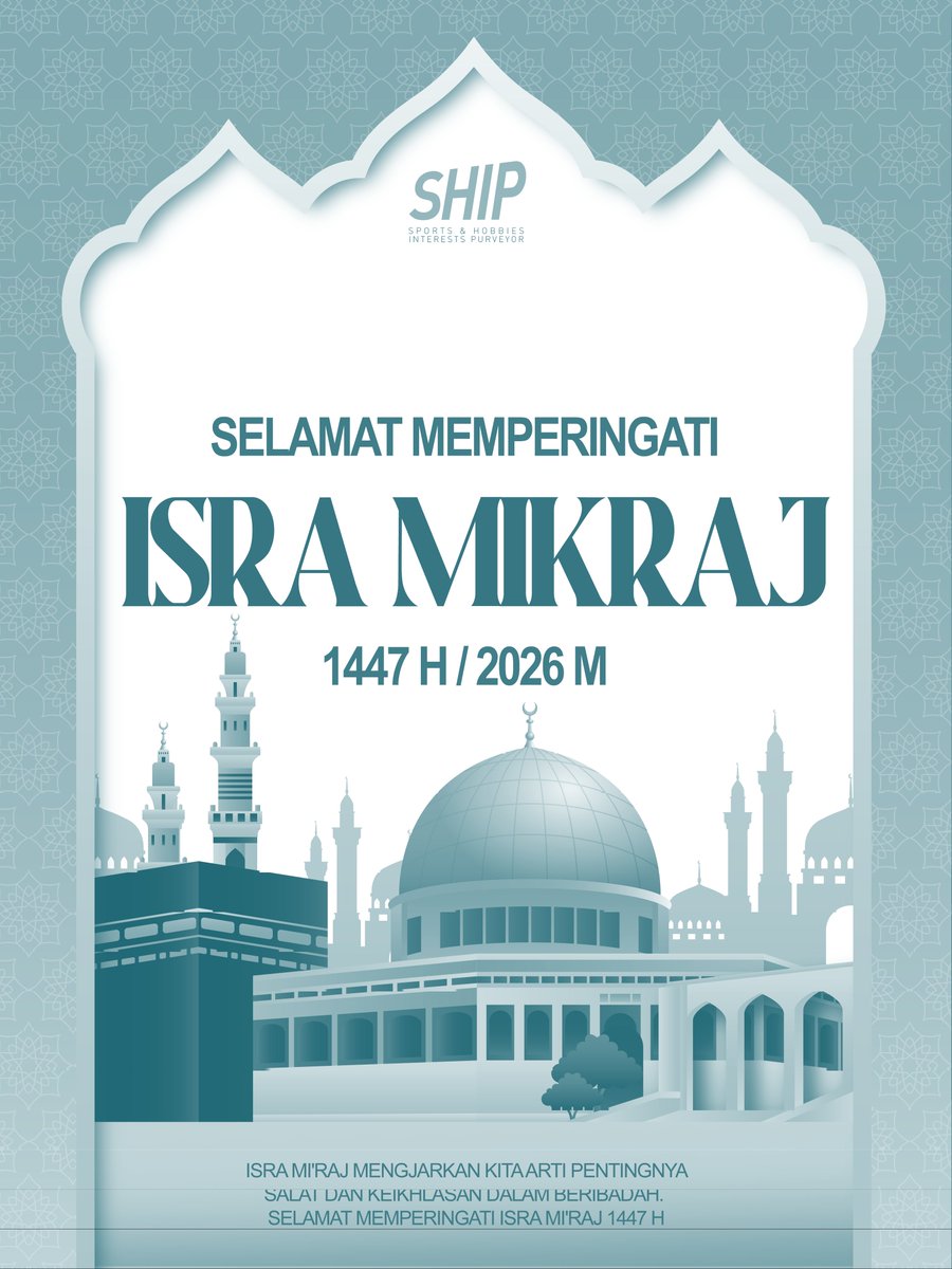 Selamat Memperingati Hari Isra Mikraj 1447H