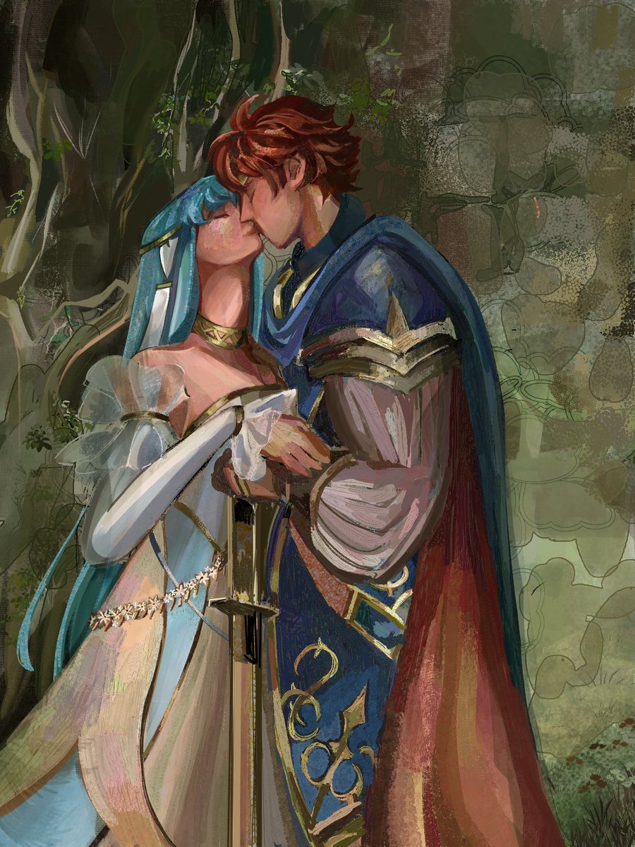 enwbbs's tweet image. Ninian/Eliwood for @FE_Nagamas this year :)
