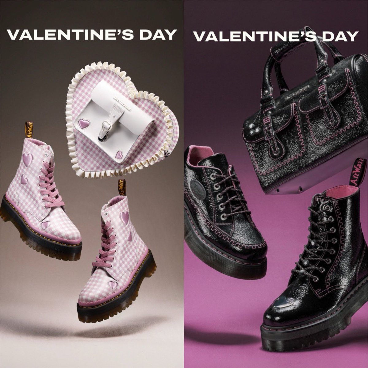 Dr. Martens “The Valentine Collection 2026”が国内1月16日（金）AM8