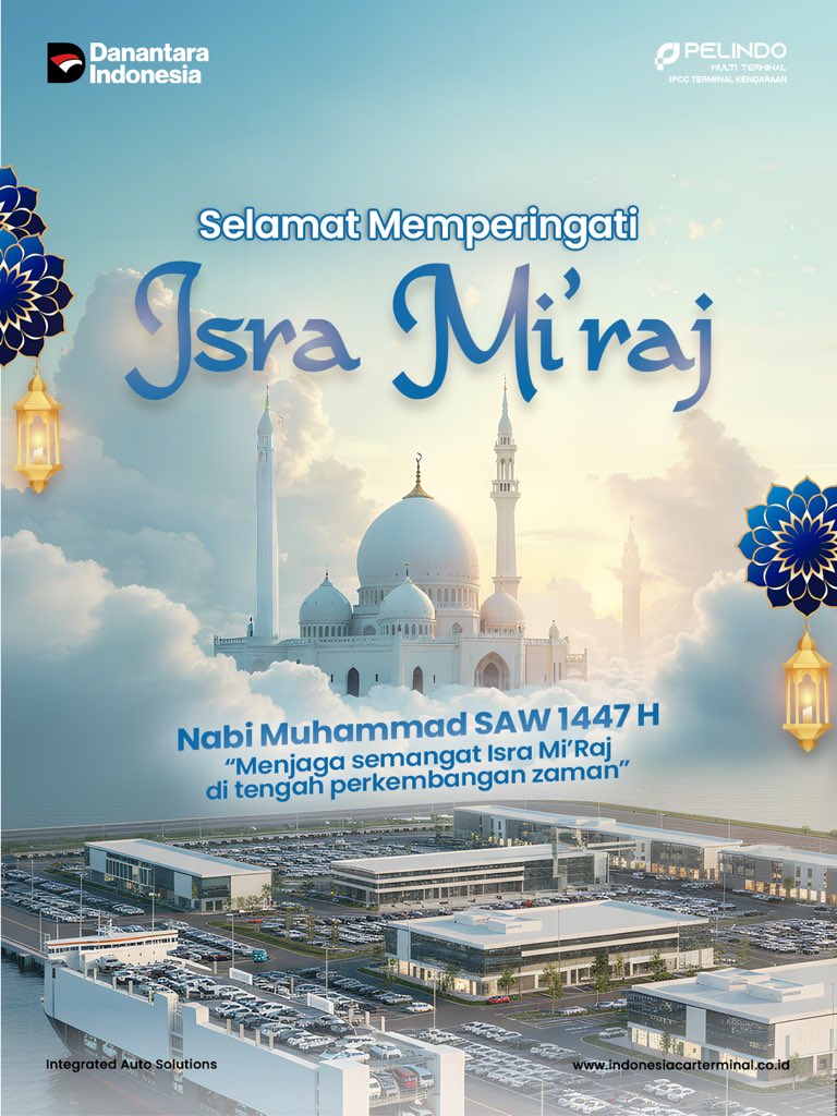 Mari tanamkan semangat Isra Mi’raj ditengah perkembangan zaman ini!

Isra Mi’raj mengajarkan bahwa perjalanan besar selalu di mulai dari keyakinan, keteguhan, dan visi besar untuk kebaikan.
