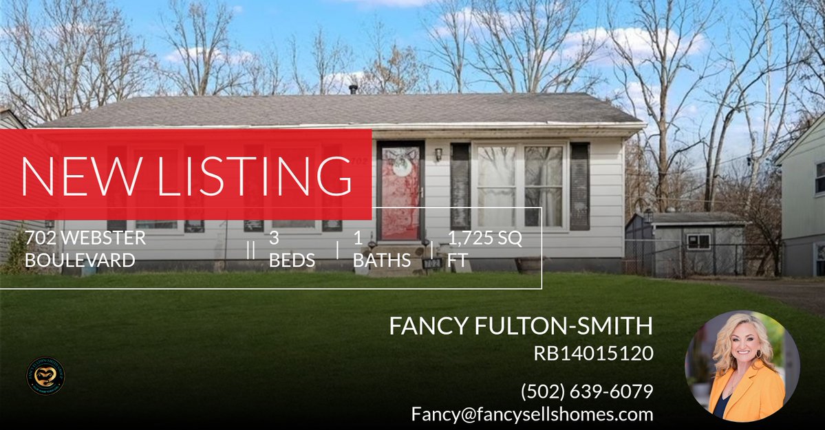 fancyfulton's tweet image. 📍 New Listing 📍 Take a look at this fantastic new property that just hit the market located at 702 Webster Blvd in Jeffersonville. Reach out here or at (502) 639-6079 for more information

Make it a great day!

Fancy Fulton- Smit... homeforsale.at/702_WEBSTER_BL…