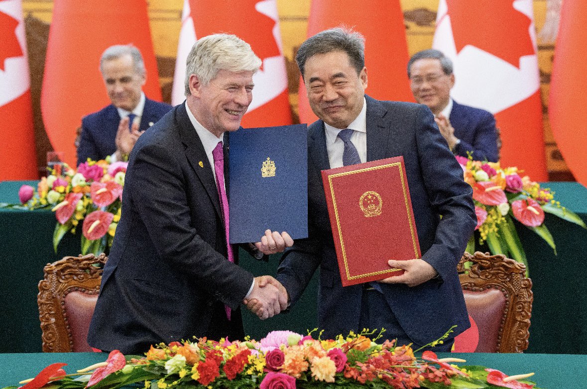 timhodgsonmt's tweet image. In Beijing today, I signed agreements with China on energy and forestry – providing Canadian industry enhanced access to the world’s second-largest economy.
 
Put simply: we’re moving quickly to create new opportunities for Canadian businesses and workers.