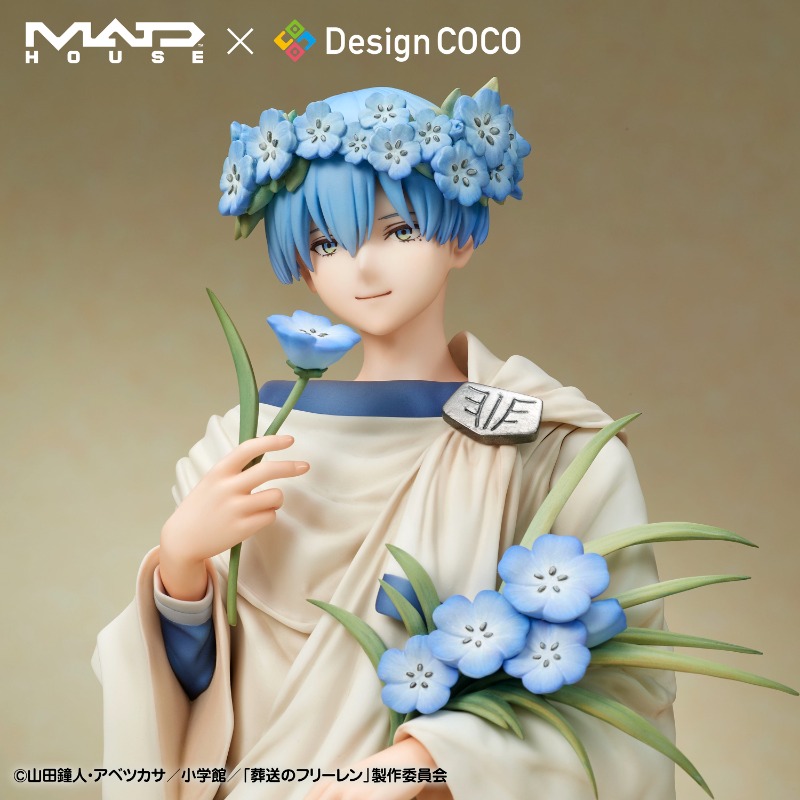 designcoco_t's tweet photo. ／
締切せまる！
＼
『マッドハウス × デザインココ 葬送のフリーレン フリーレン&amp;ヒンメル - Art Nouveau Style - 1/7フィギュア』の予約締切は4/2です！

COCOストアでのセット購入特典で、表情差し替えパーツがついてくる！

☆完全受注生産☆
予約締切：4/2
詳細は画像をタップしてご覧ください👇