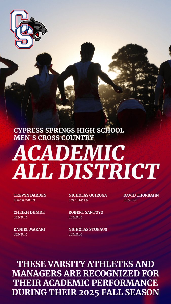 Cypress Springs Cross Country tweet media