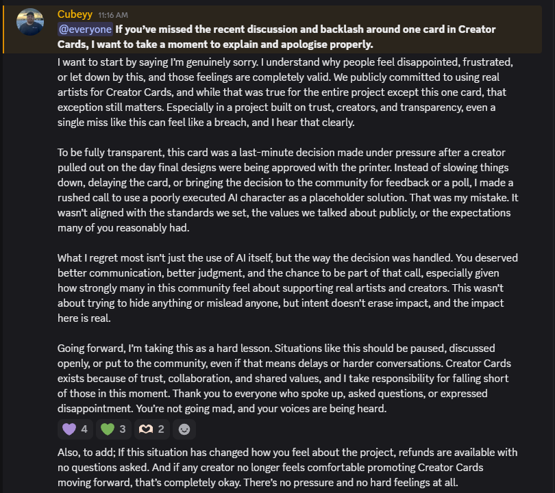 Creator Cards tweet media