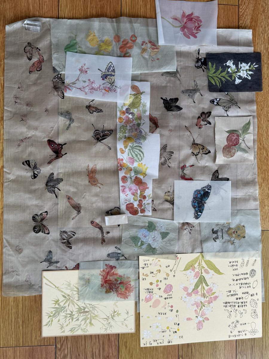 RunCollar7's tweet image. 毎朝絵を描いています。最近朝に描いた小さなものをいくつか紹介します