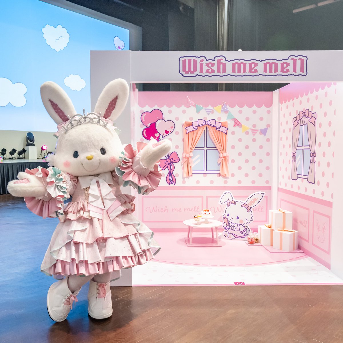 DtimesDream's tweet photo. 推しキャラのお部屋で記念撮影！
サンリオ #ピューロ ランド「カラフルピューロランド」 
プレス内覧ではハローキティ、バッドばつ丸、ウィッシュミーメルが新コスチュームとお部屋を披露してくれました☆
詳細→https://t.co/36A1GLj2Cv https://t.co/WSyJl8znI5