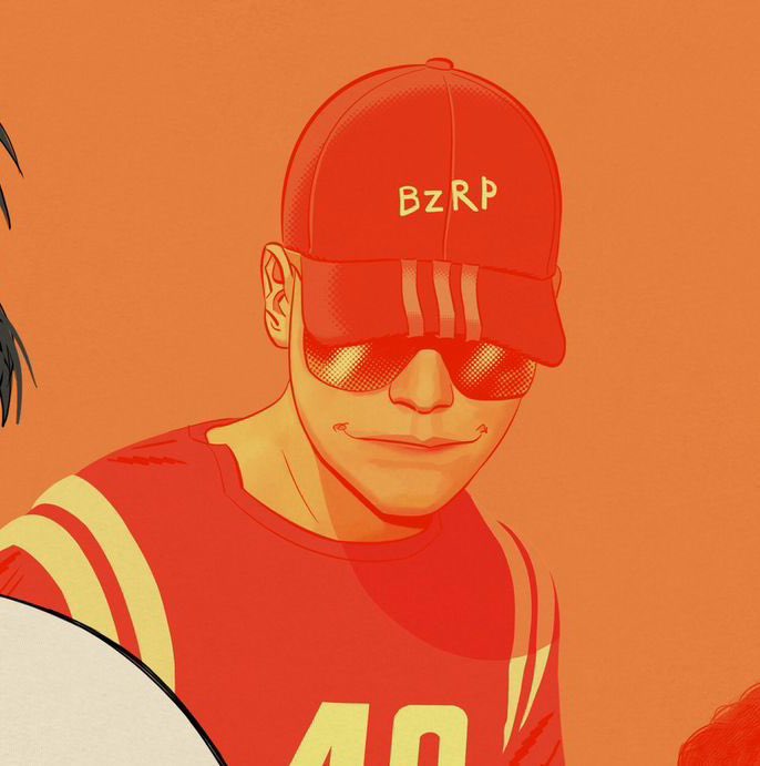 bizarrap's tweet image. Otro sueño cumplido gracias a la música. Una de esas cosas que ni siquiera me atreví a imaginar cuando estaba empezando. Muchisimas gracias por permitirme ser parte de esta cancion, una de las favoritas de toda mi vida, con mis ídolos: @gorillaz 🦍 🌬️ 

ORANGE COUNTY ya…