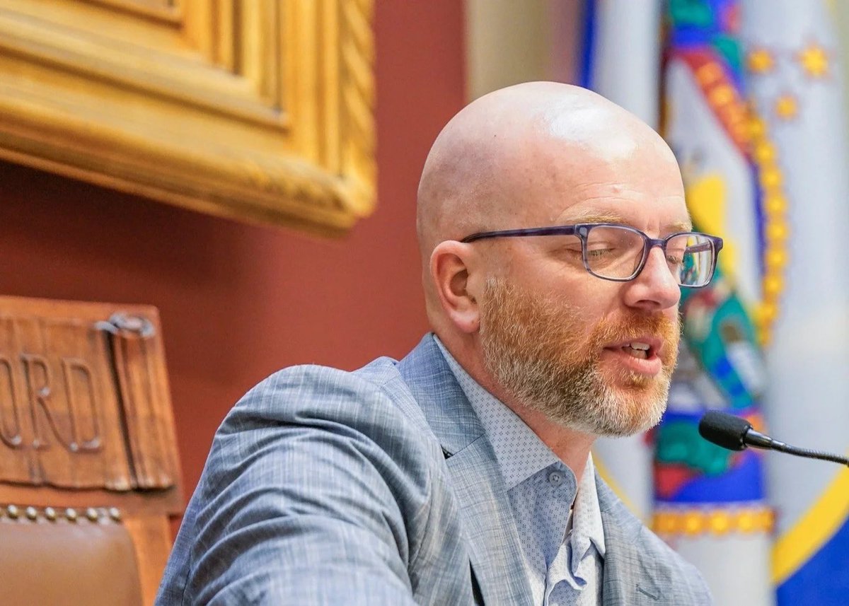 GuntherEagleman's tweet image. 🚨 BREAKING: Patriots are DEMANDING Minnesota State Democrat Rep. @BradTabke RESIGN and face ARREST after  live posting REAL TIME locations of ICE agents.  

Brad is a traitor POS.