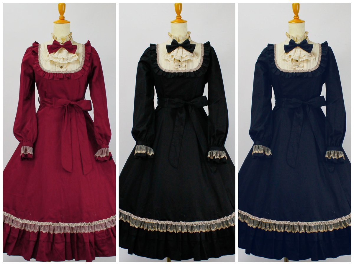 ✧Classical doll Dress✧ 現在受注中の定番3カラーの クラシカル