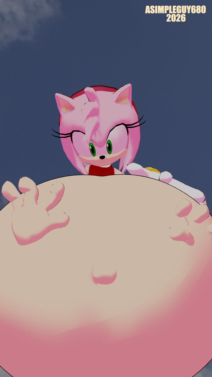 BeanSaile680's tweet image. More Amy Rose Renders ;]