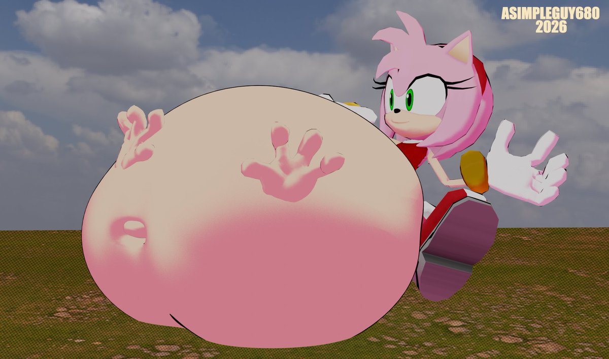BeanSaile680's tweet image. More Amy Rose Renders ;]