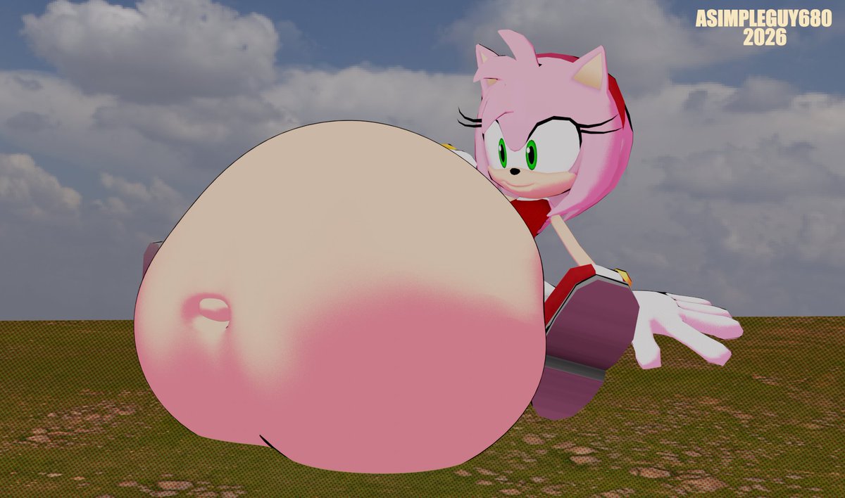 BeanSaile680's tweet image. More Amy Rose Renders ;]