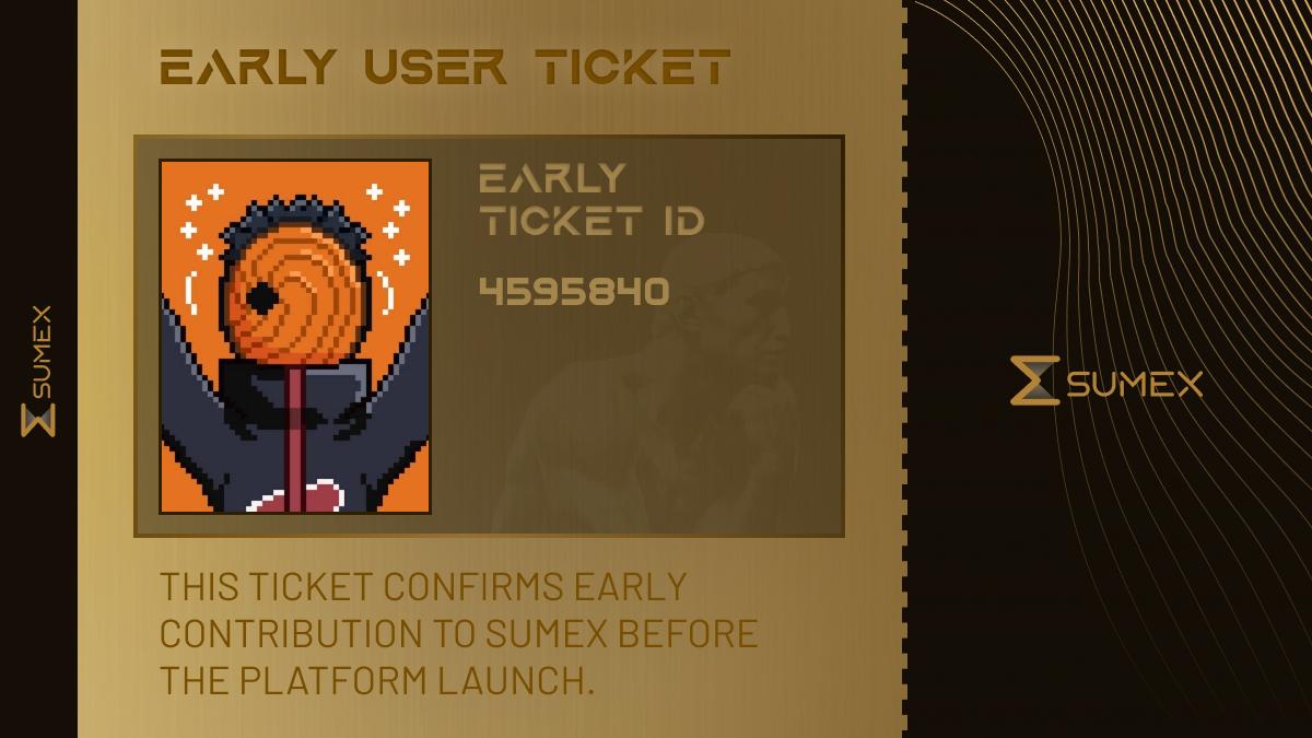 cryptootaku7's tweet photo. I want to become one of the EARLY BIRDS in @Sumex_Labs!

Only 15,000 roles - and they’re getting claimed fast.

Their first OG-PASS wave was claimed in just one day, I’m not missing this one.

TGE SOOOOOON!

btw - check out my excellent ticket https://t.co/y509kLsm0S