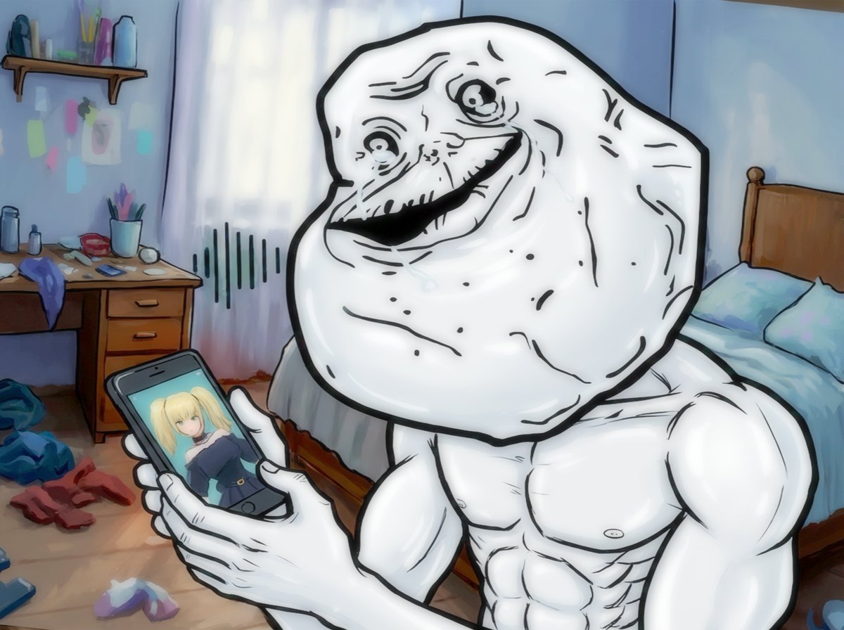 foreveraloneio's tweet image. ani said good morning.