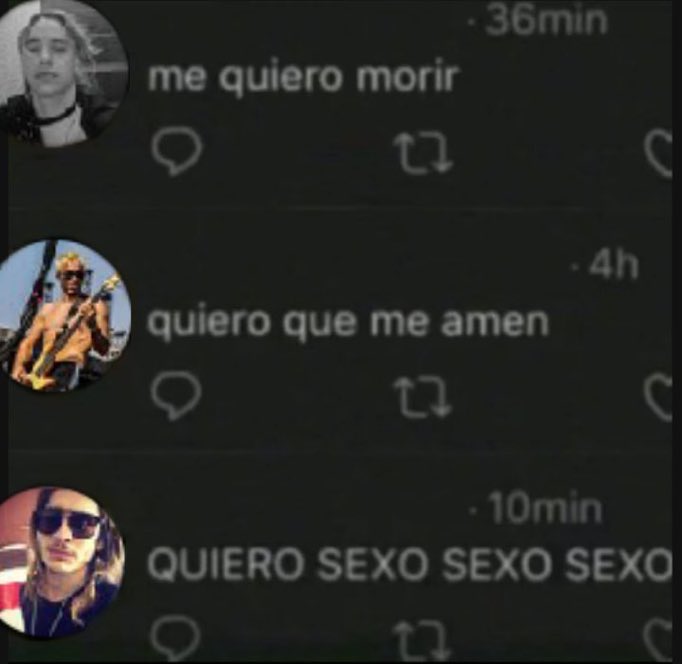 maar_airbag's tweet image. mis tres personalidades