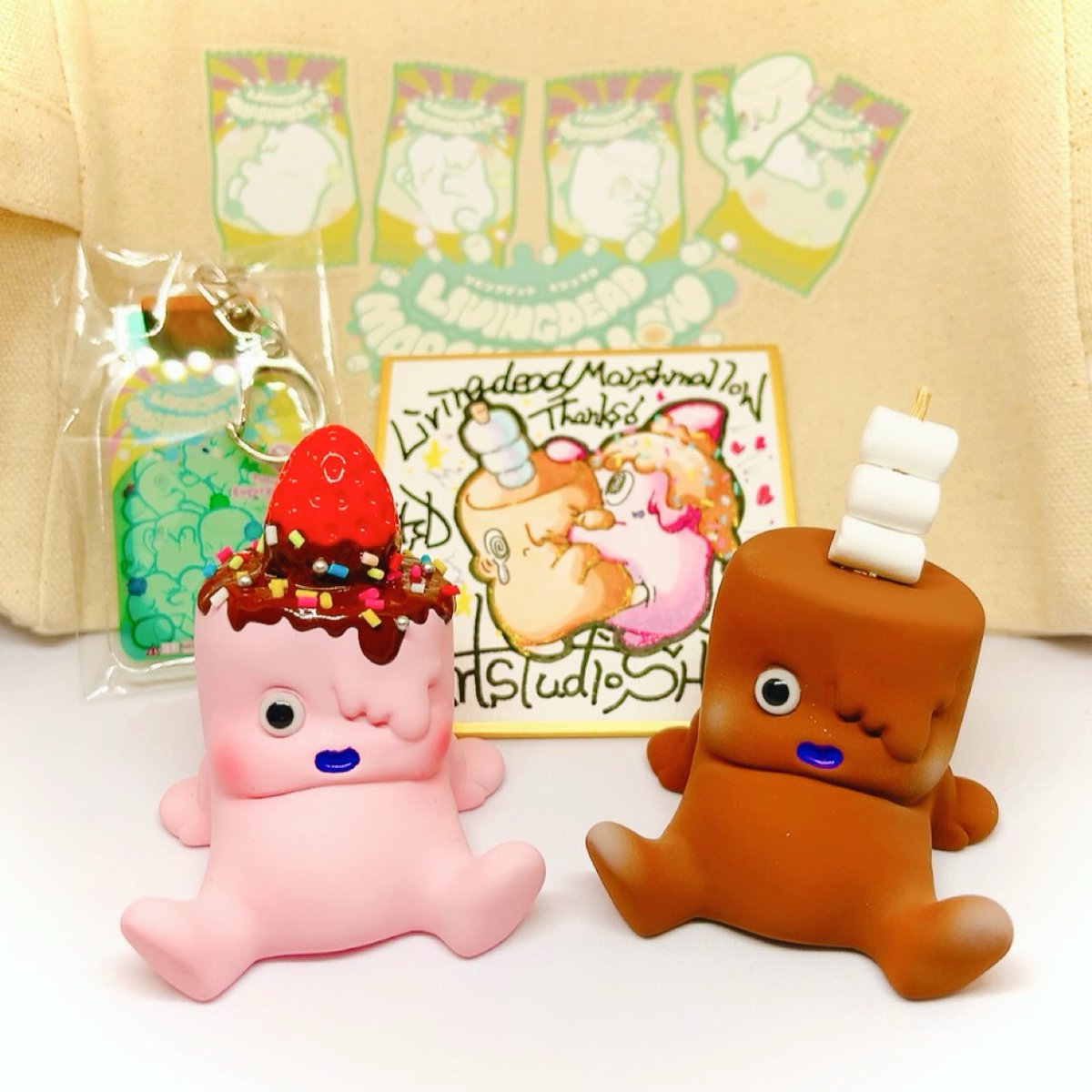 Art Studio「SHOT!」新作リビングデッドマシュマロ　プリン　オレンジ 140527-98-