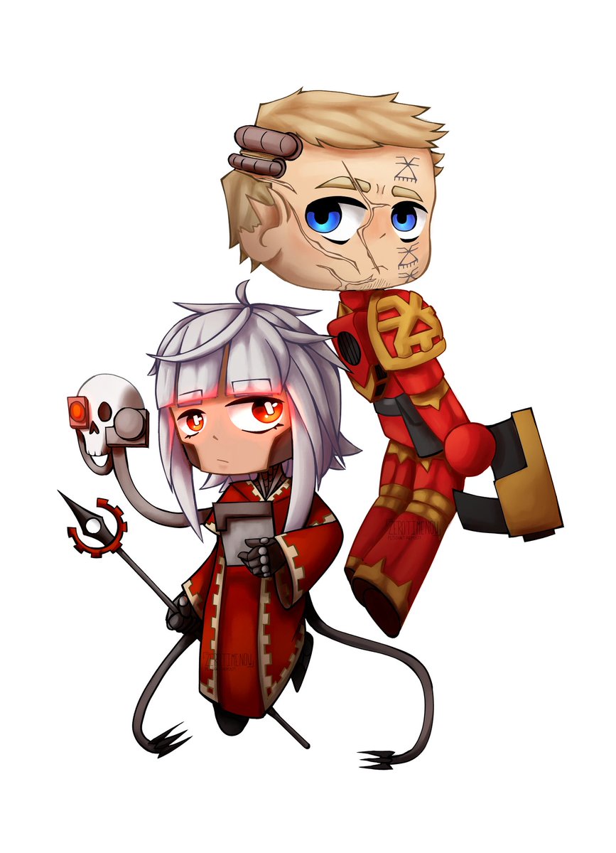 Brother and sister (My original characters!) #warhammer40k
