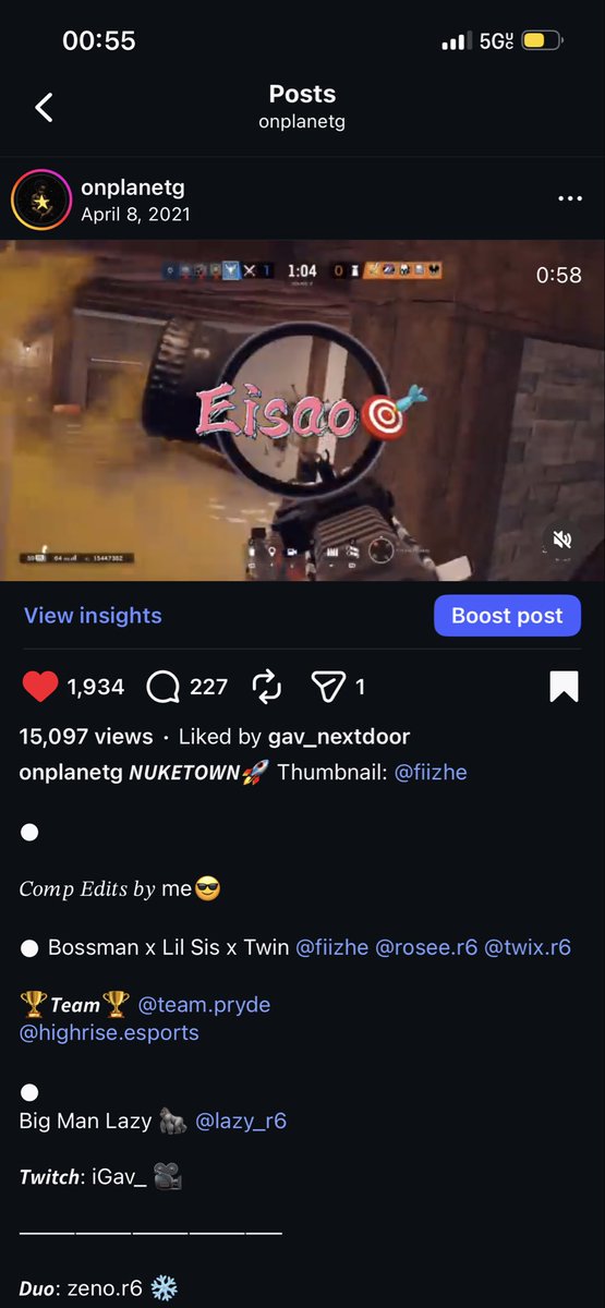 Planet G tweet media