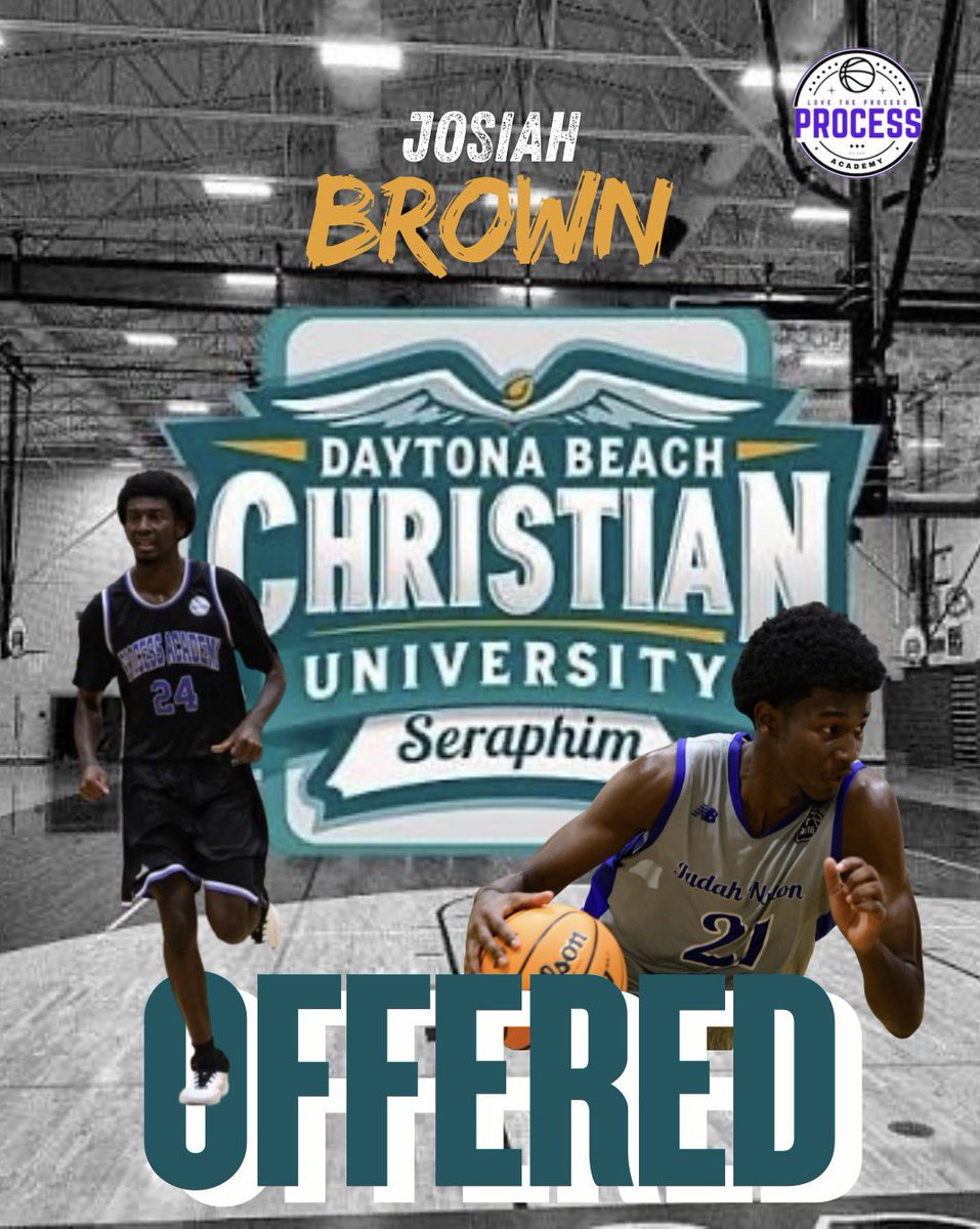 ProcessAcad's tweet image. Congrats to Josiah Brown! Picked up an offer from Daytona Beach Christian University! 🔥🔥🔥