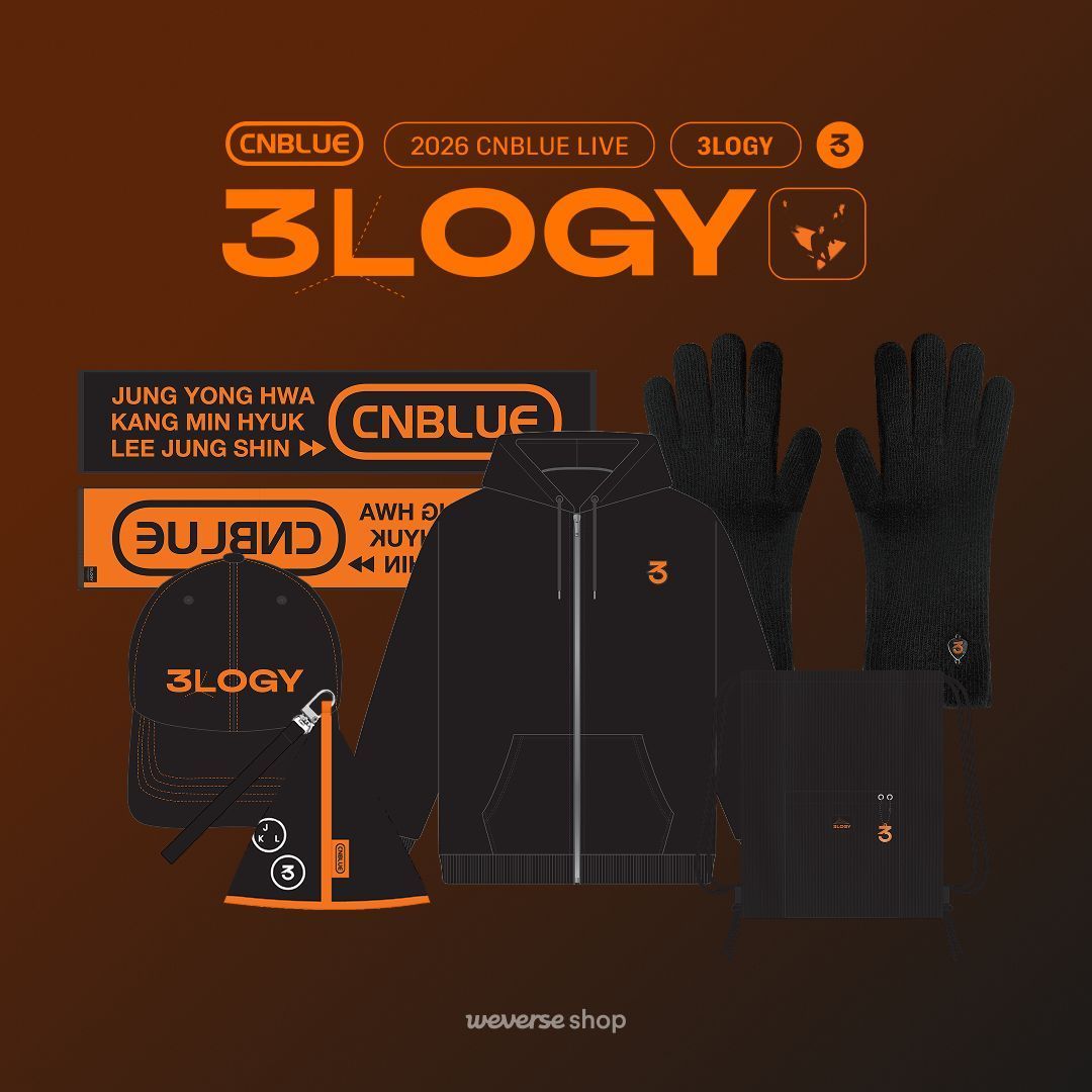 weverseshop's tweet image. 2026 #CNBLUE (@official_CNBLUE) LIVE '3LOGY' 공식 상품 현장 수령 안내

지금 #위버스샵에서 #씨엔블루 LIVE ‘3LOGY’ 공식 상품을 구매하고, 시간 예약 시스템을 통해 선택한 시간에 맞춰 현장에서 편리하게 수령해보세요!
✅상품 구매 시, 선택한 수령 희망 시간에 맞춰 공식 상품을 수령할 수…