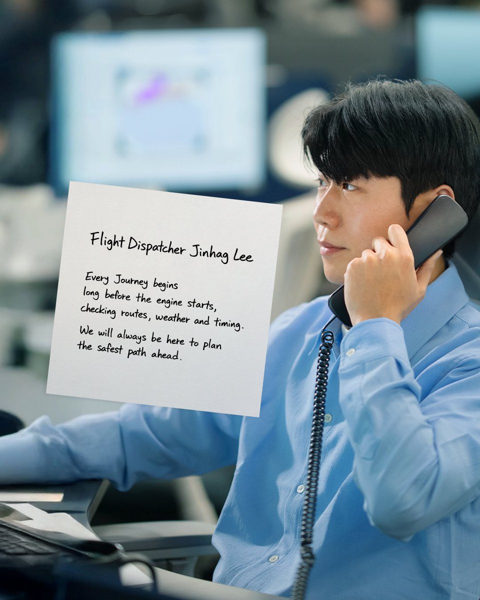 KoreanAir_KE's tweet photo. #AnywhereisPossible #BeyondExcellence #JourneyTogether #KoreanAir #KE #HandwrittenNote https://t.co/ywEkyP6OOO